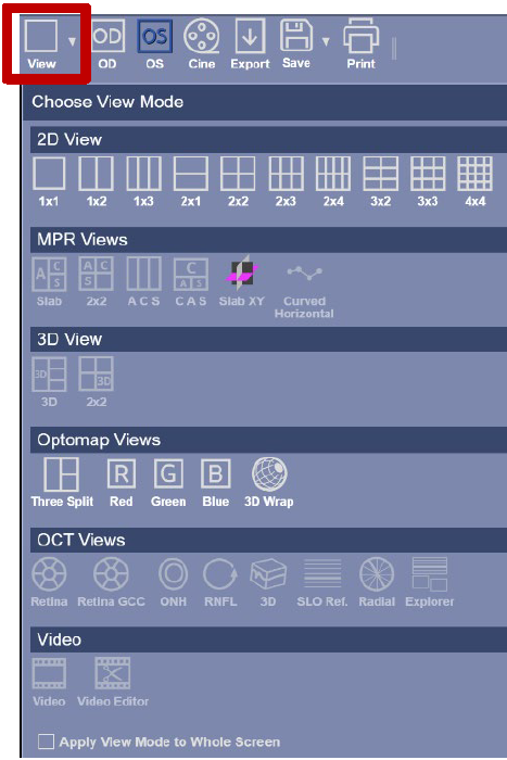 Apply View Screen