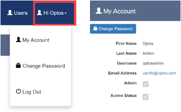 Web Patient Registration Change Password